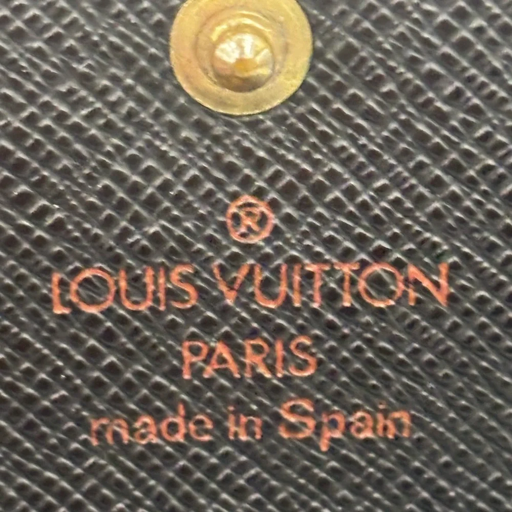 Louis Vuitton Key Case Epi Multicles 4 Ring Black Leather - Picture 3 of 8